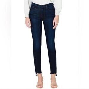 Mother Looker Two Step Ankle Fray in Now or Never Jeans size 24